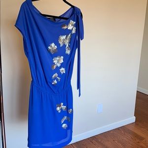 Robert Rodriguez Electric Blue Party Dress